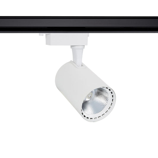 Spot LED sur Rail Monophasé 30W IP20 Installation Facile