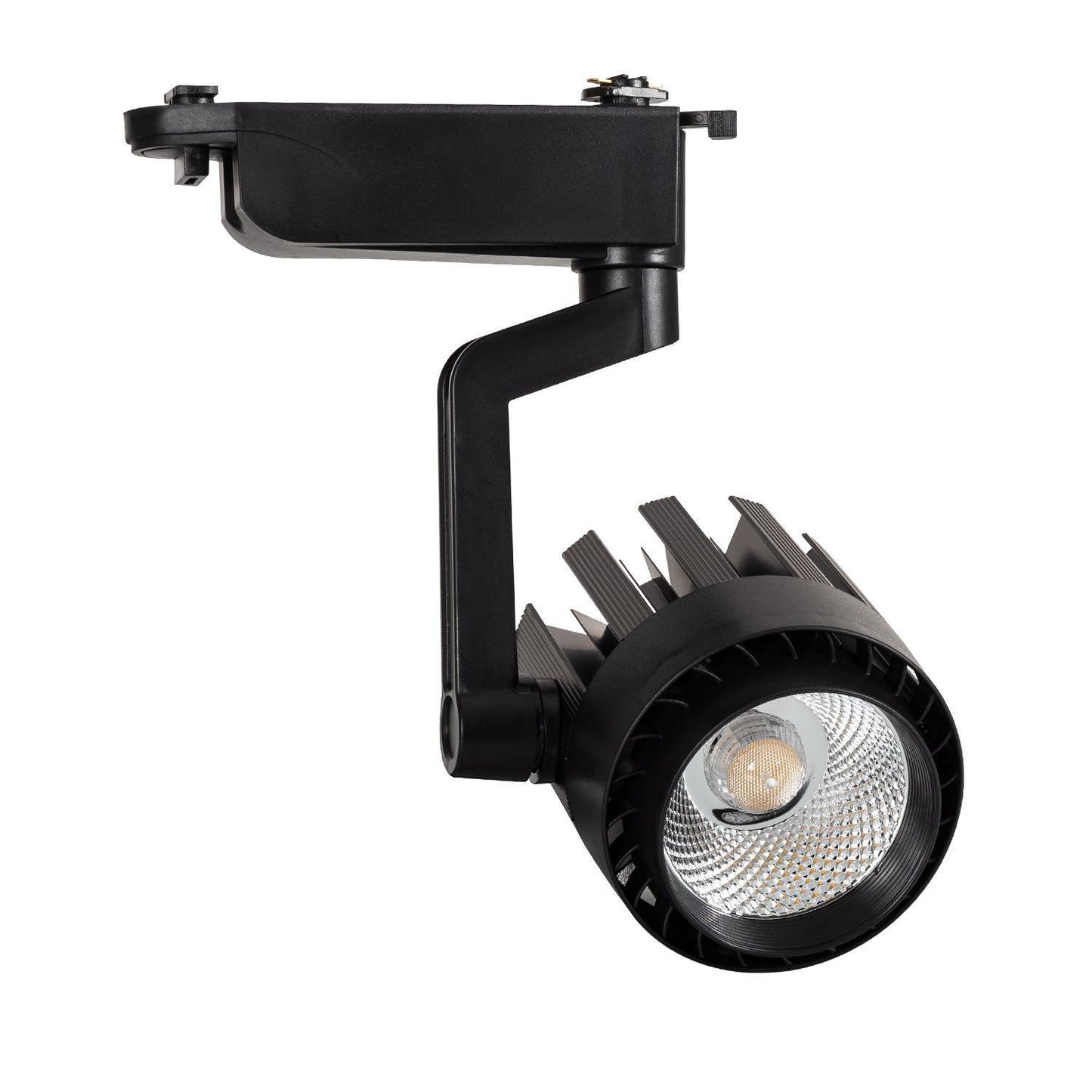 Spot LED sur Rail 30W Noir, IP20, Orientable, 2400 lm