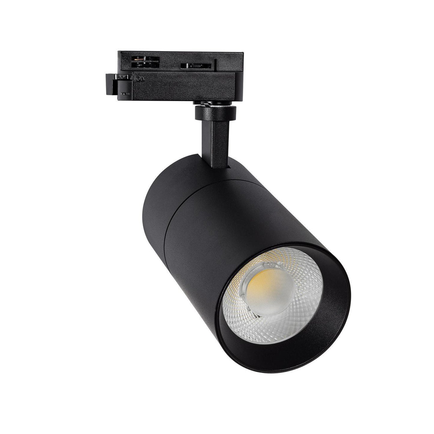 Spot LED sur Rail 30W Noir, Dimmable, Orientable, IP20