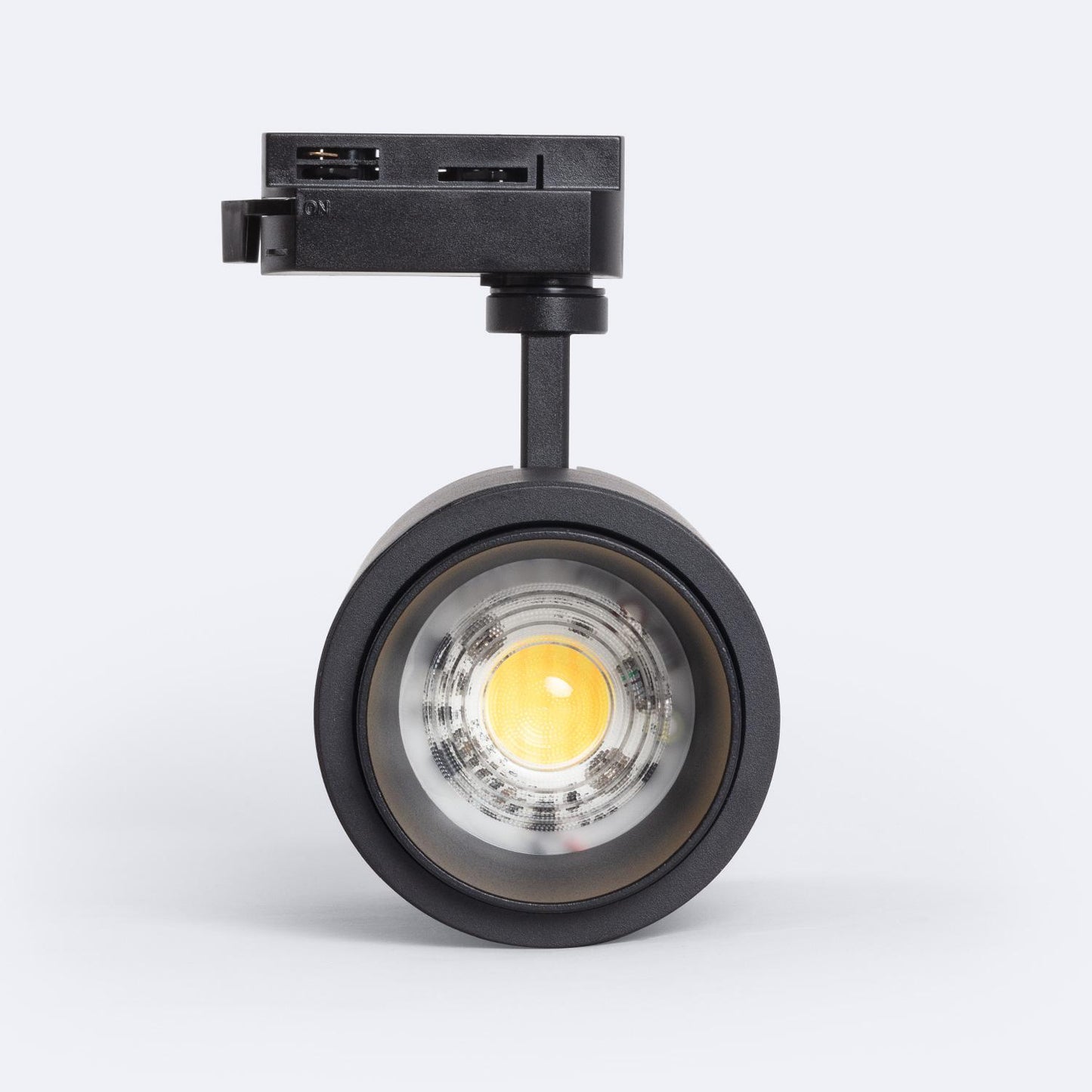 Spot LED sur Rail 30W Dimmable, Réglable 15-60º, IP20, Usage Intérieur