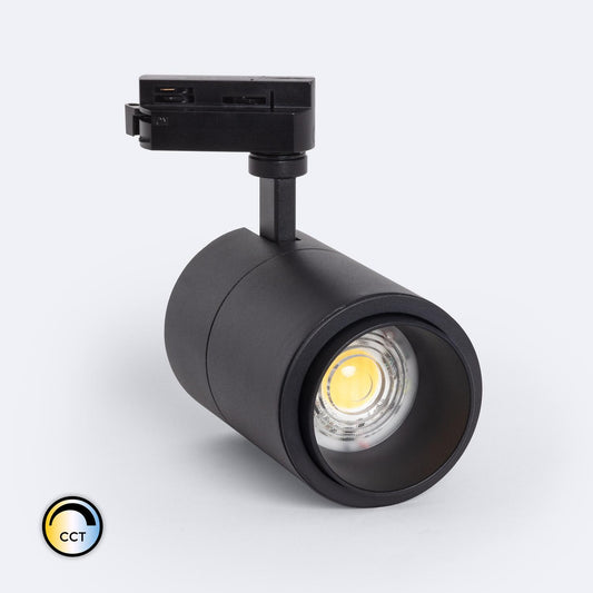 Spot LED sur Rail 30W Dimmable, Réglable 15-60º, IP20, Usage Intérieur