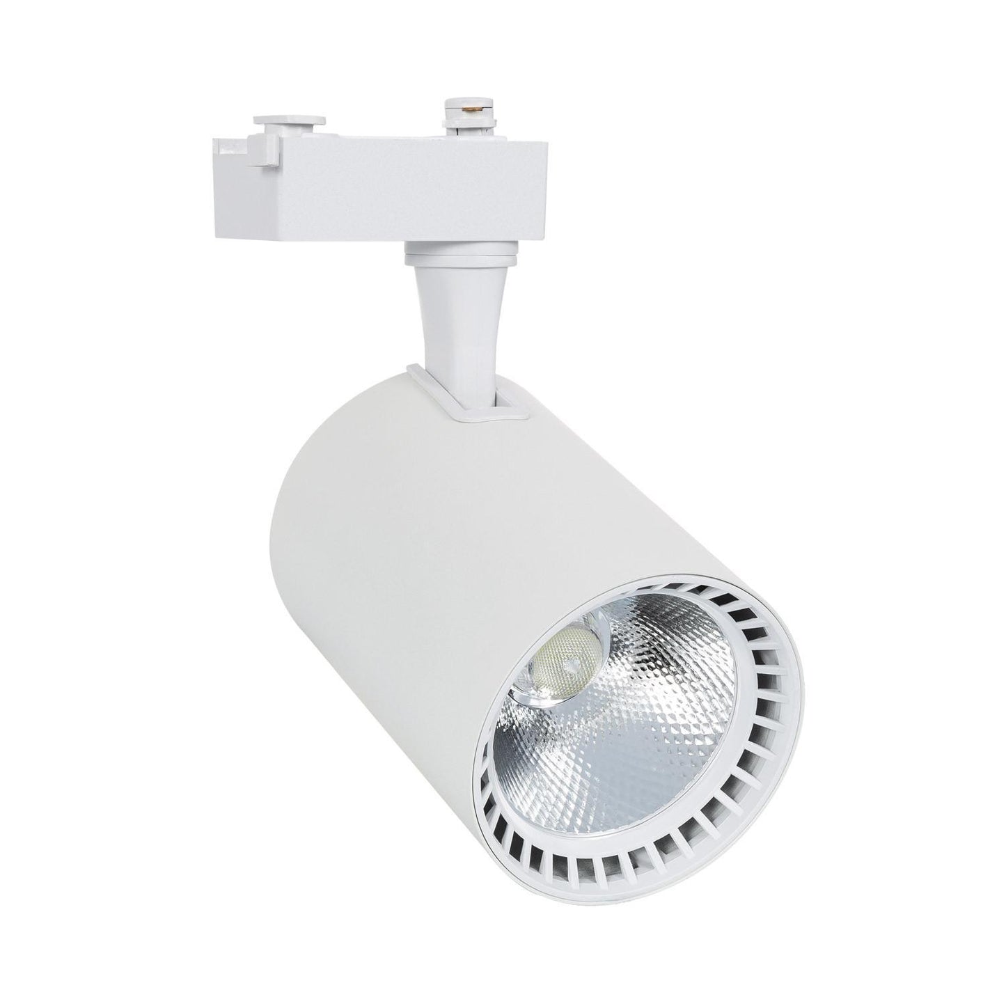 Spot LED sur Rail Monophasé 40W, IP20, Installation Facile, Intérieur