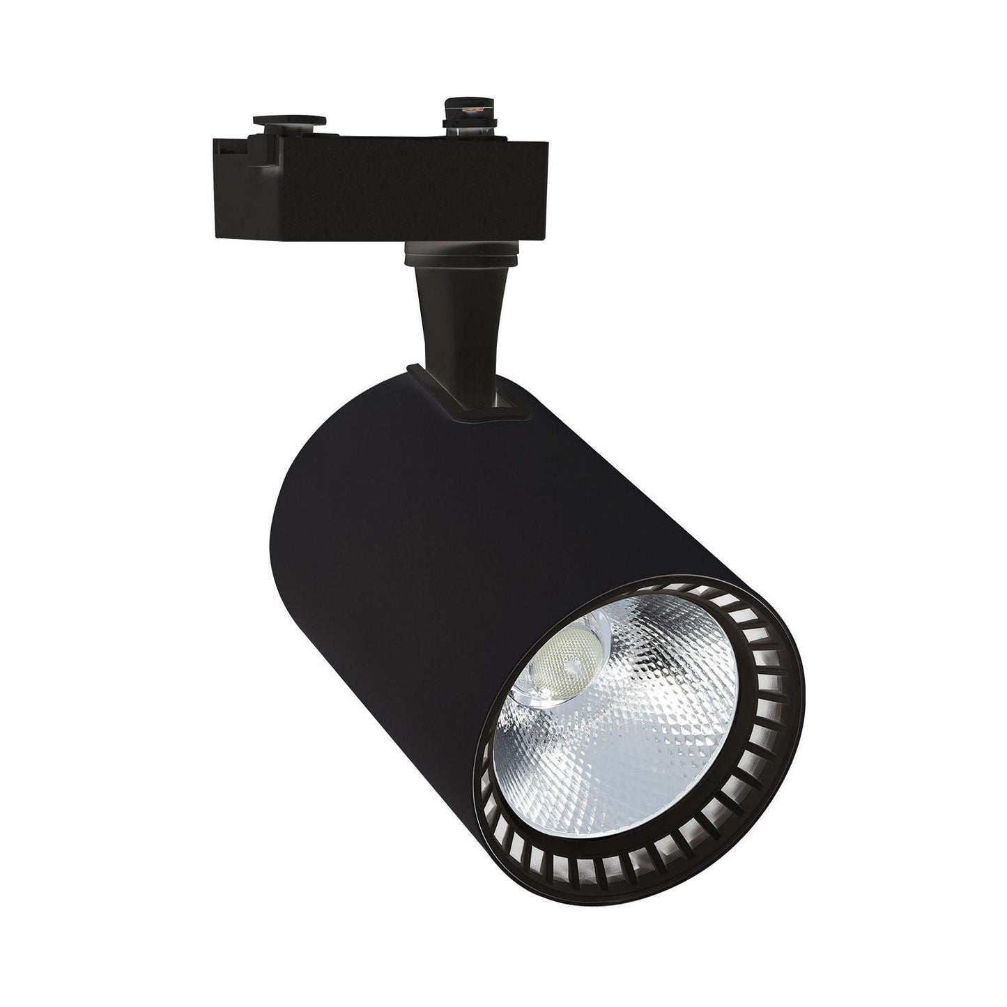 Spot LED sur Rail Monophasé 40W IP20 Noir