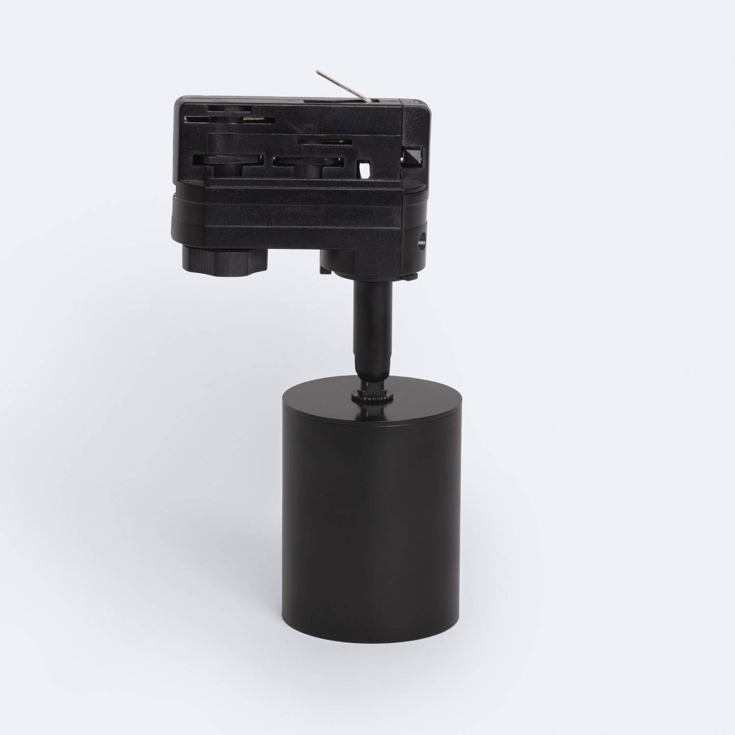 Spot LED sur Rail Triphasé 10W Dimmable, IP20, Noir, Orientable