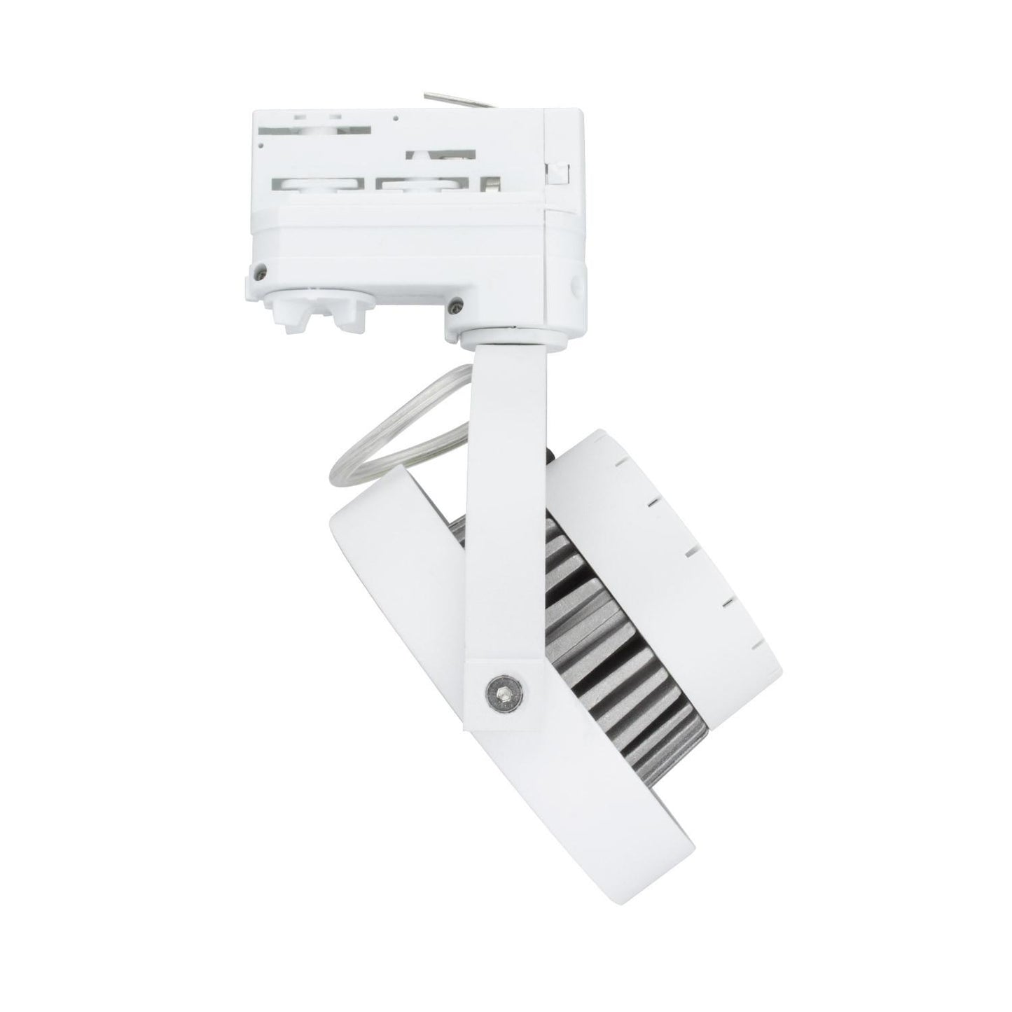Spot LED sur Rail Triphasé 15W Dimmable, IP20, Installation Facile
