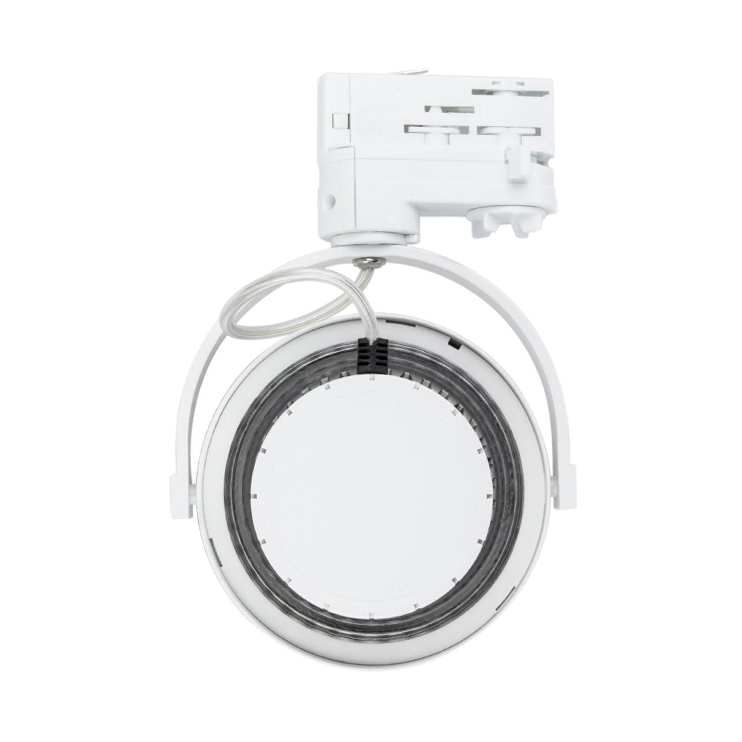 Spot LED sur Rail Triphasé 15W Dimmable, IP20, Installation Facile