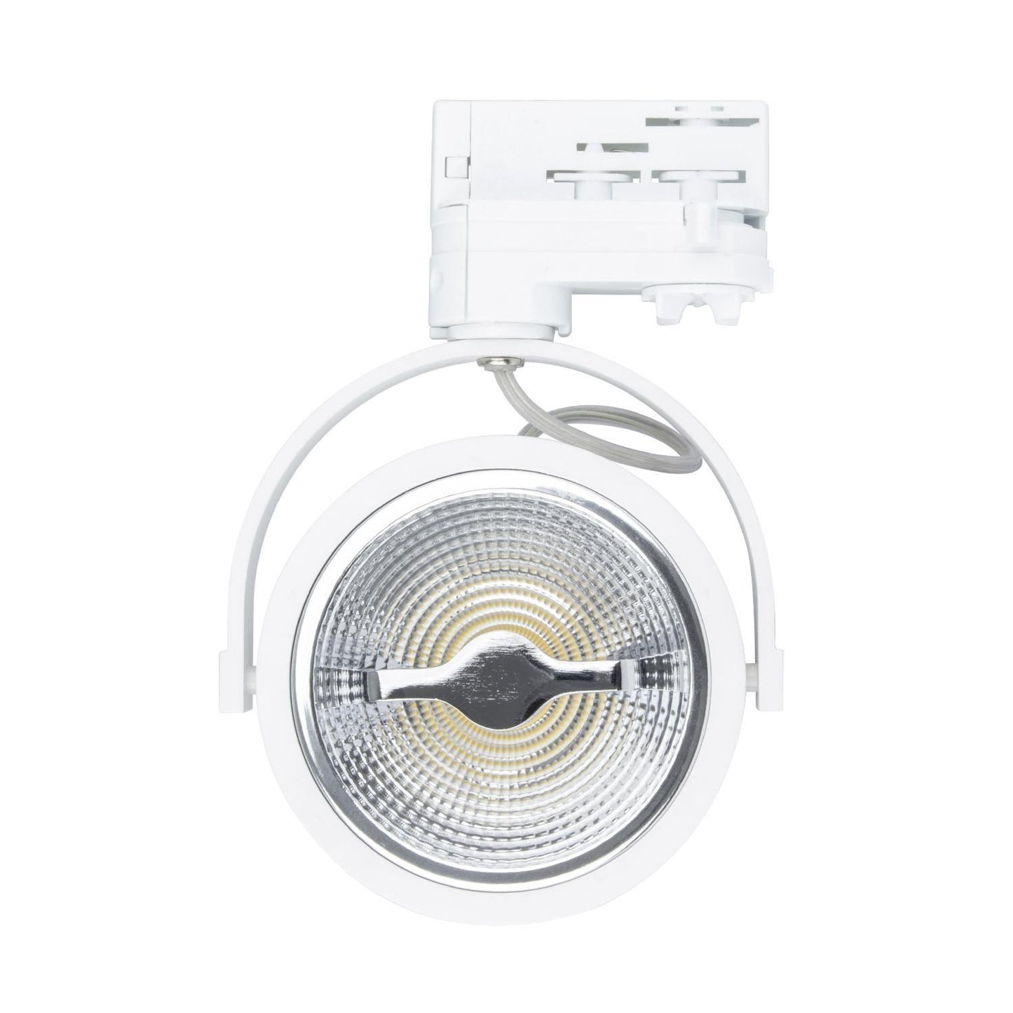 Spot LED sur Rail Triphasé 15W Dimmable, IP20, Installation Facile
