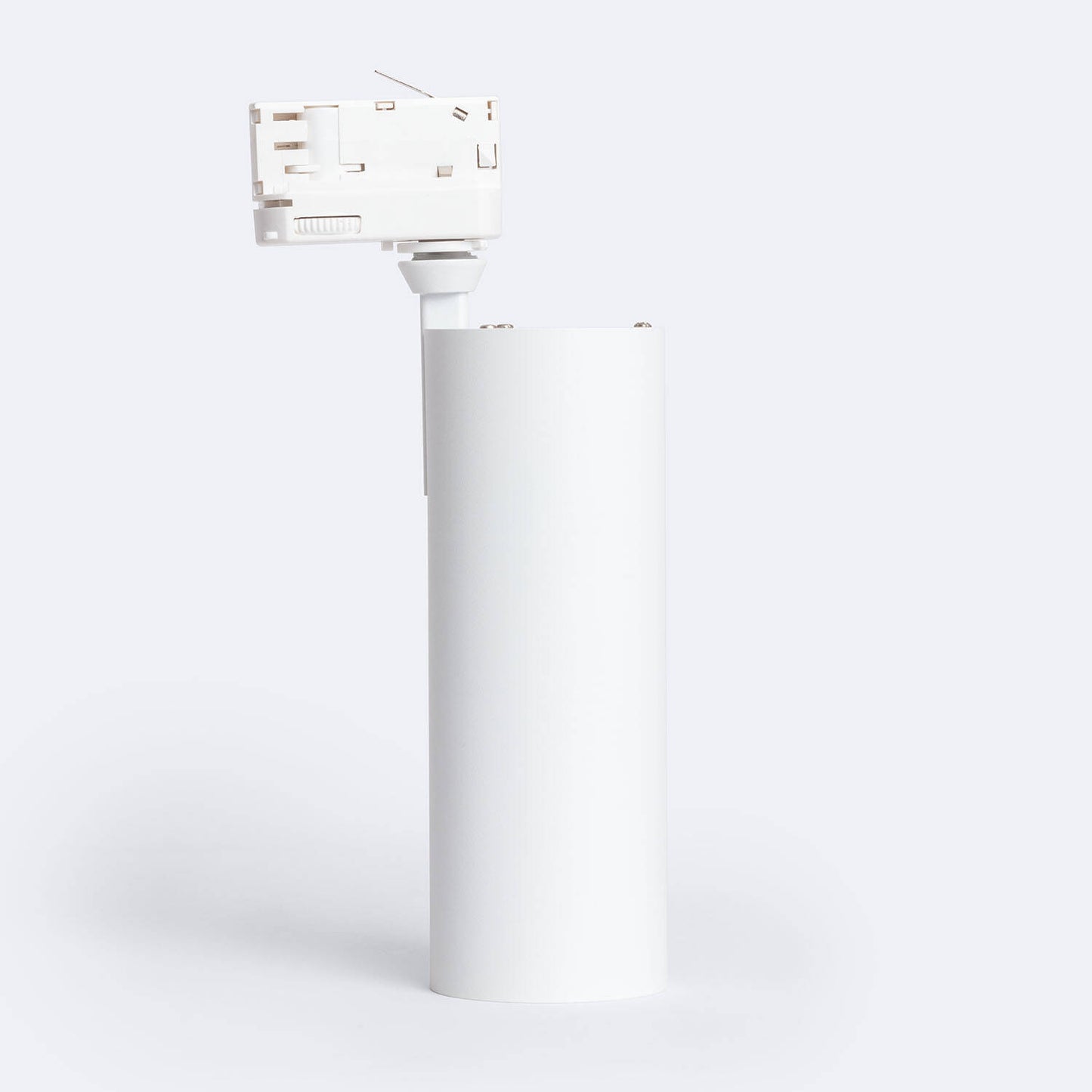 Spot LED sur Rail Triphasé 15W Justin, Dimmable, IP20, Orientable