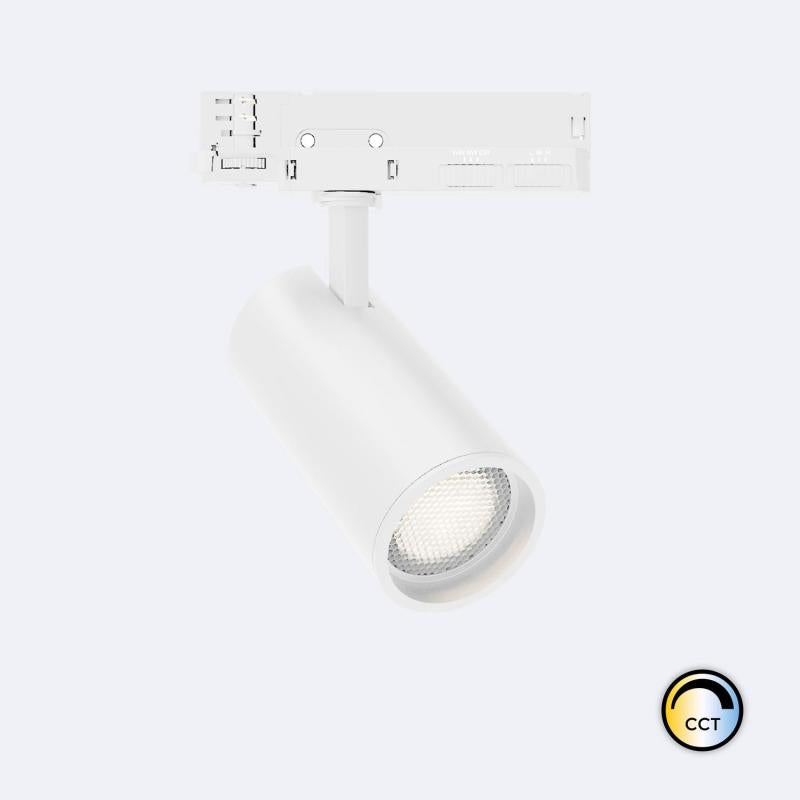 Spot LED sur Rail Triphasé 20W Dimmable UGR 17 IP20 Orientable