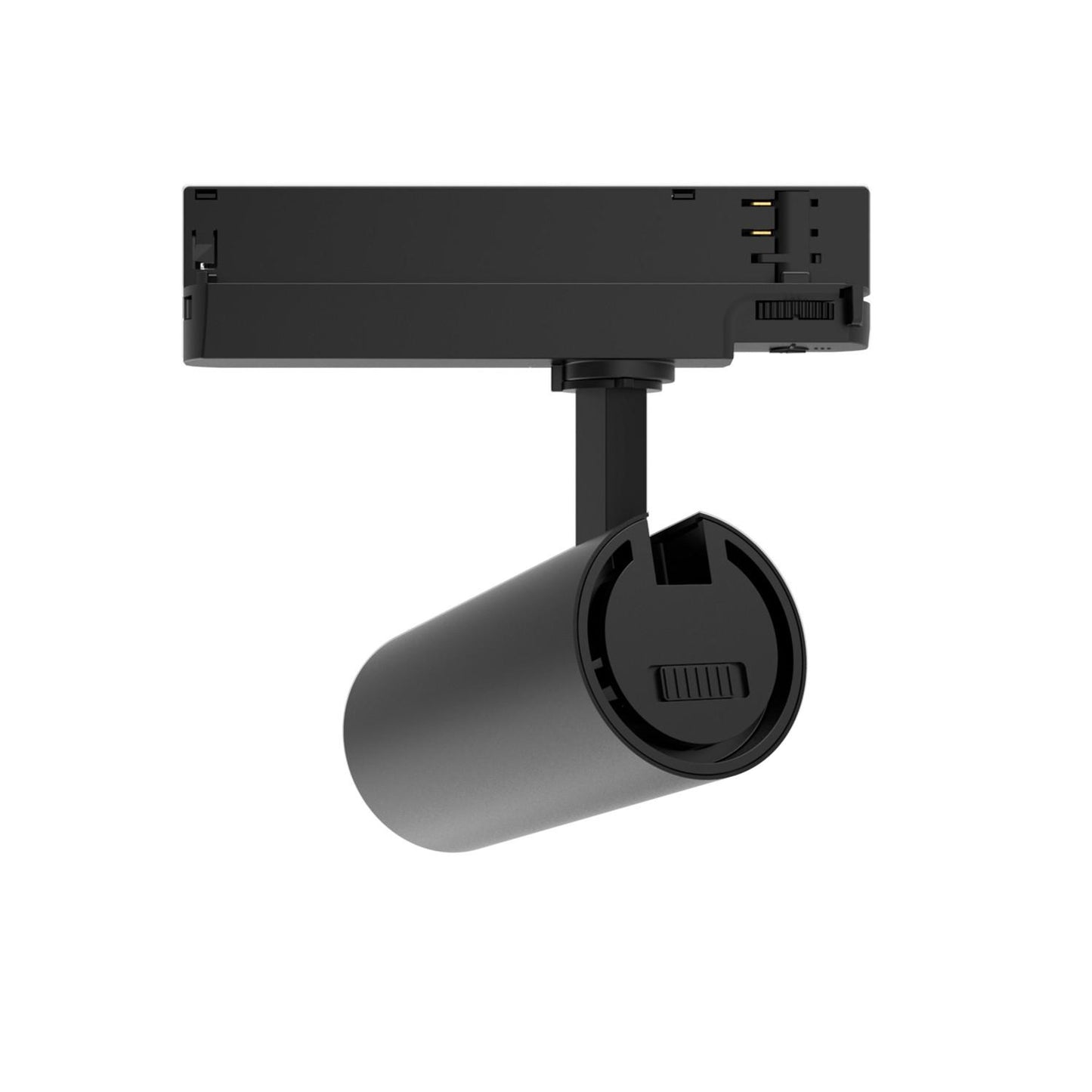 Spot LED sur Rail Triphasé 20W Dimmable Noir, IP20, Orientable