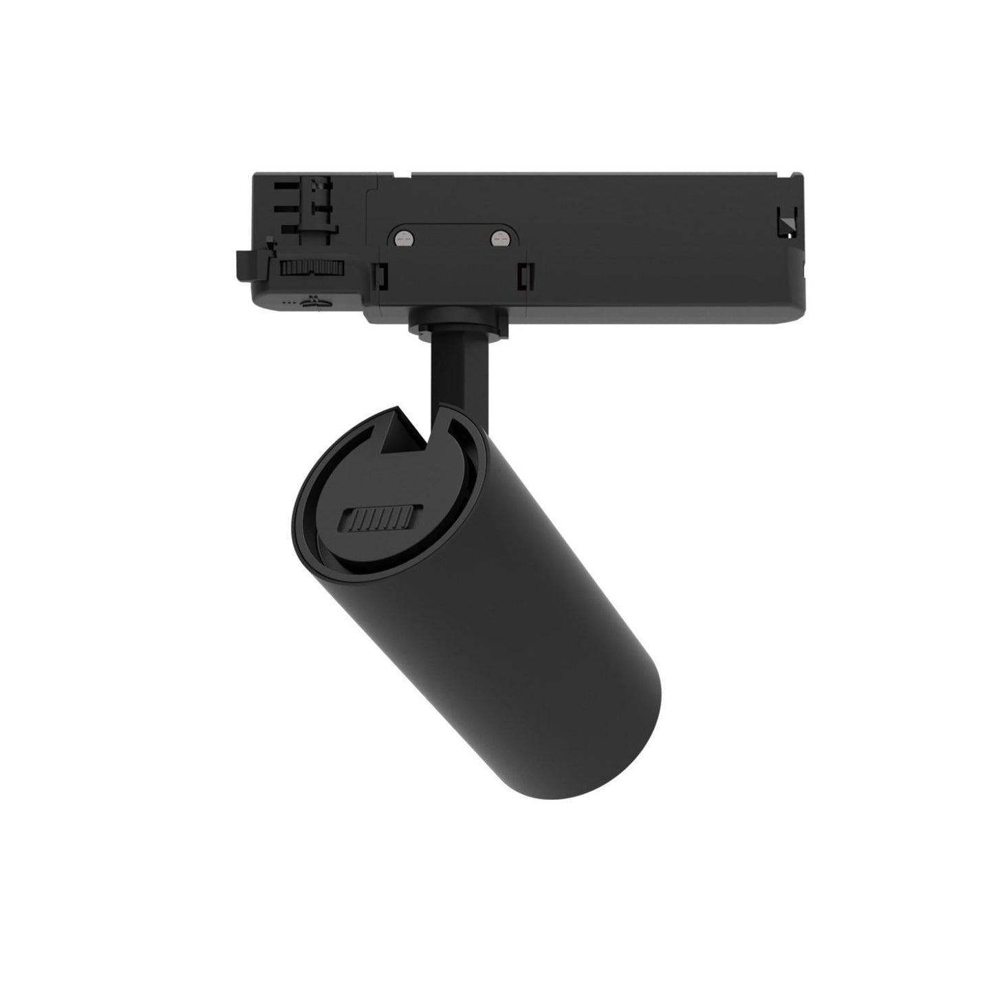Spot LED sur Rail Triphasé 20W Dimmable Noir, IP20, Orientable
