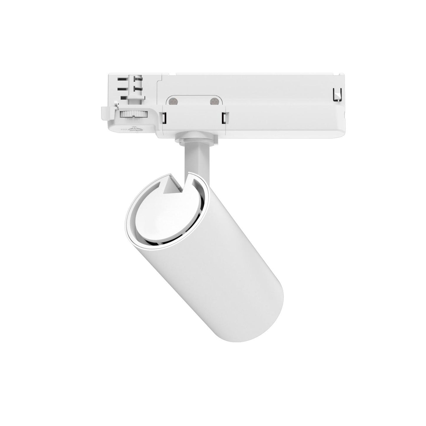 Spot LED sur Rail Triphasé 20W Dimmable, IP20, Orientable, UGR 17