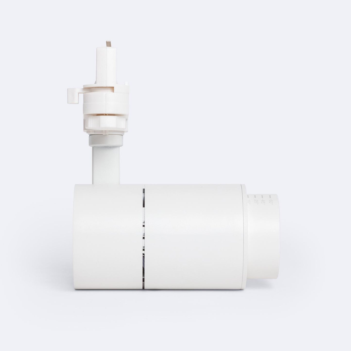 Spot LED sur Rail Triphasé 20W Dimmable, Angle Réglable 15-60º, IP20