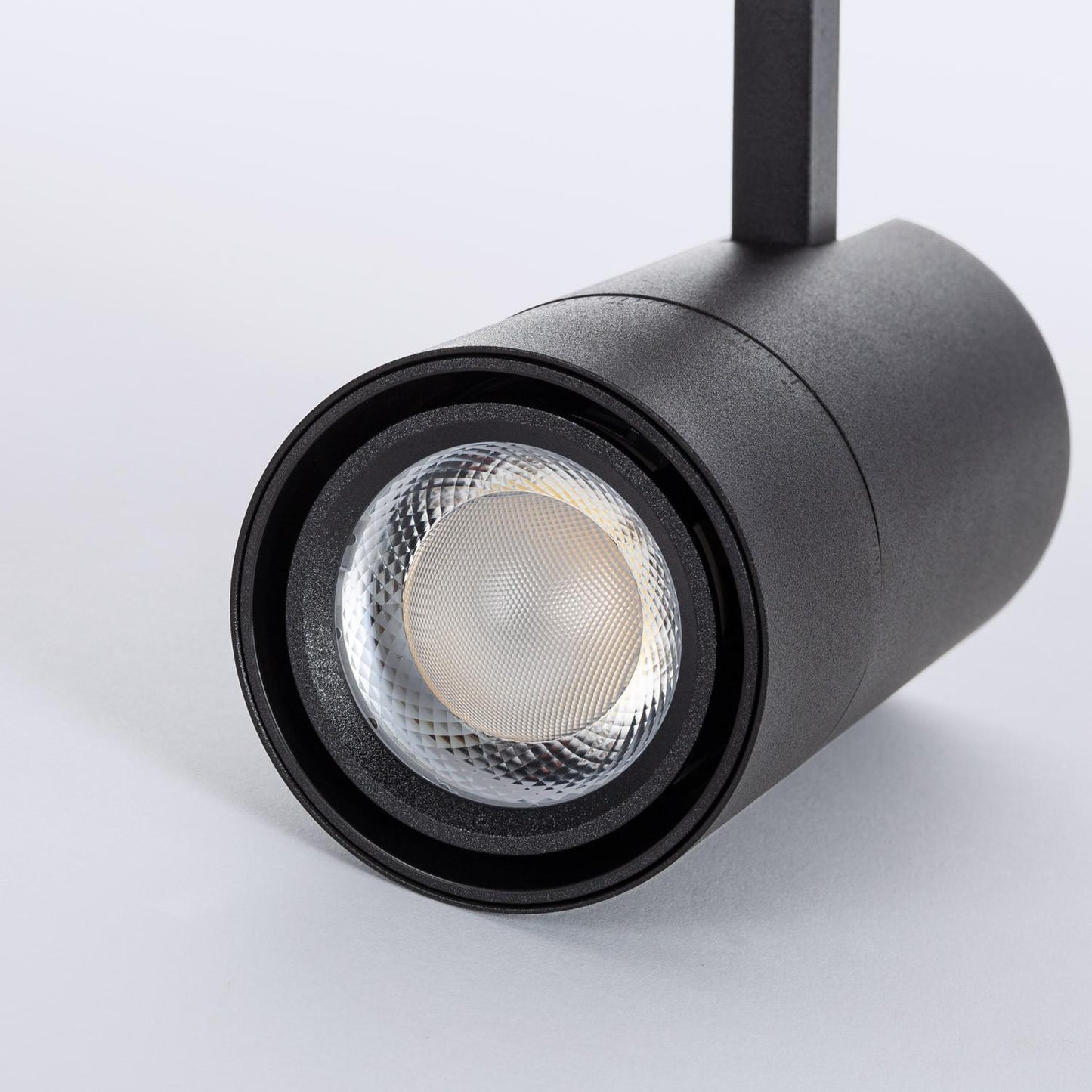 Spot LED sur Rail 20W, Angle Réglable 24-60º, IP20, Noir