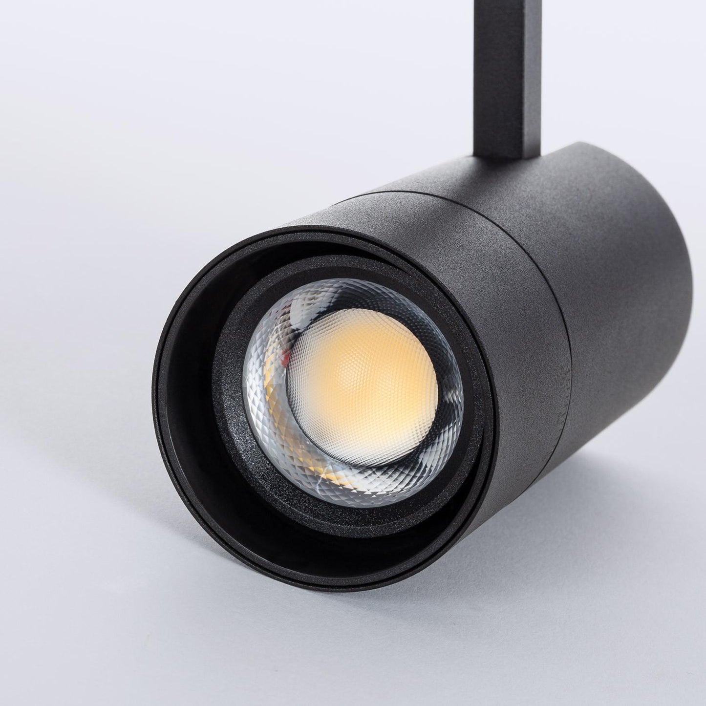 Spot LED sur Rail 20W, Angle Réglable 24-60º, IP20, Noir