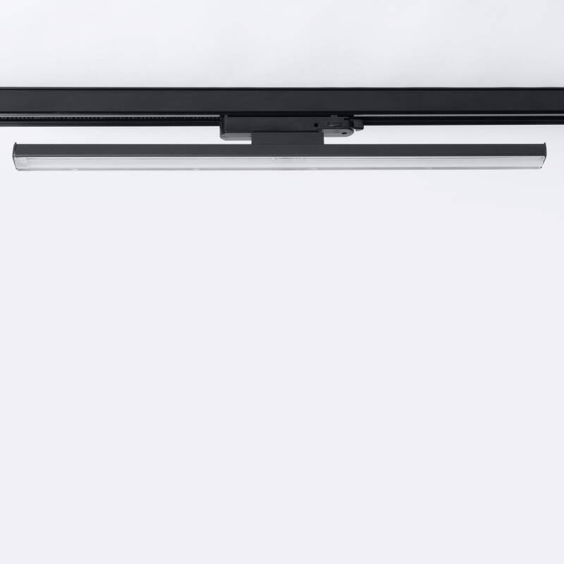 Spot LED sur Rail Triphasé 30W Dimmable, Double Optique Symétrique, IP20