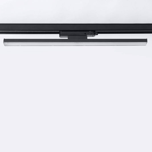 Spot LED sur Rail Triphasé 30W Dimmable, Double Optique Symétrique, IP20