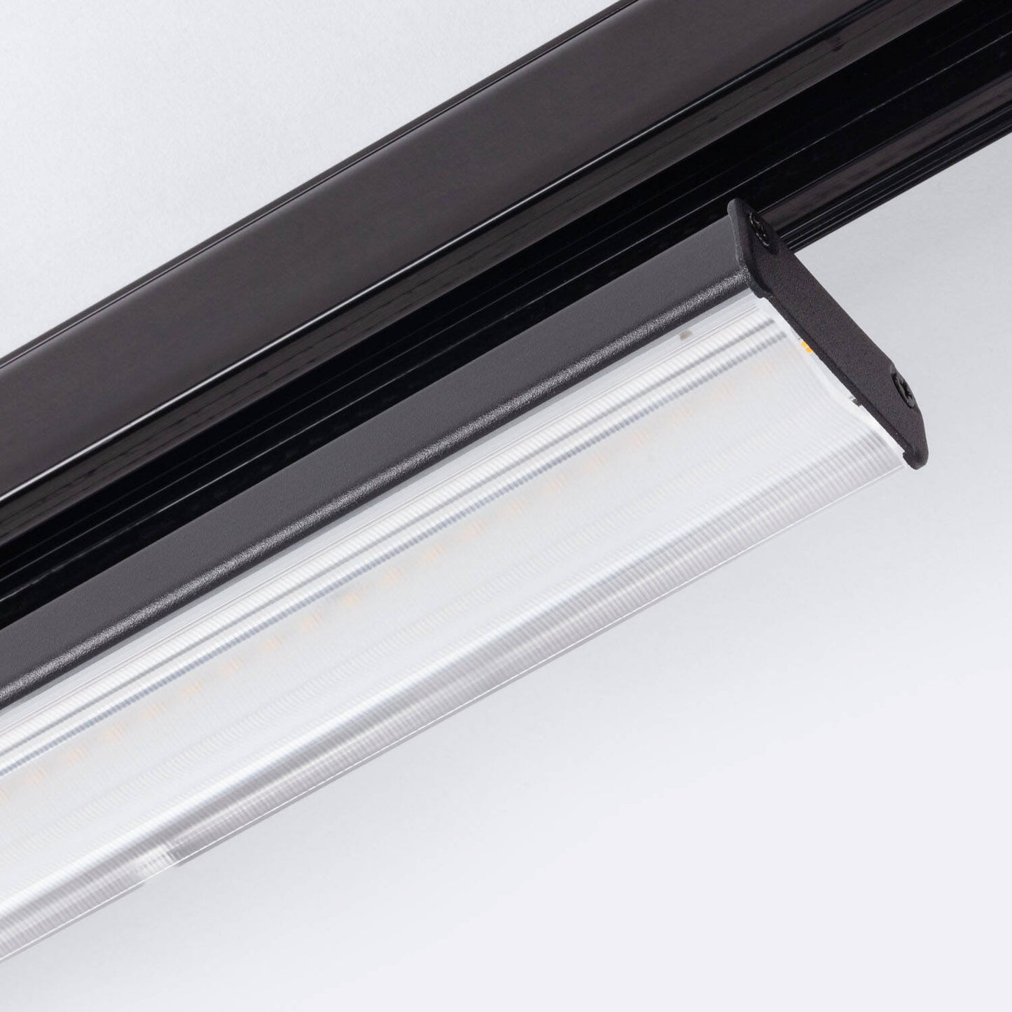 Spot LED sur Rail Triphasé 30W Dimmable, Double Optique Symétrique, IP20