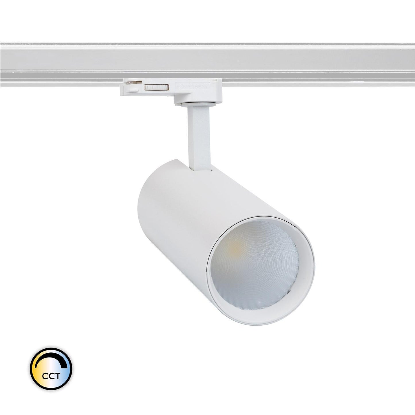 Spot LED sur Rail Triphasé 30W, IP20, 3000lm, Installation Facile