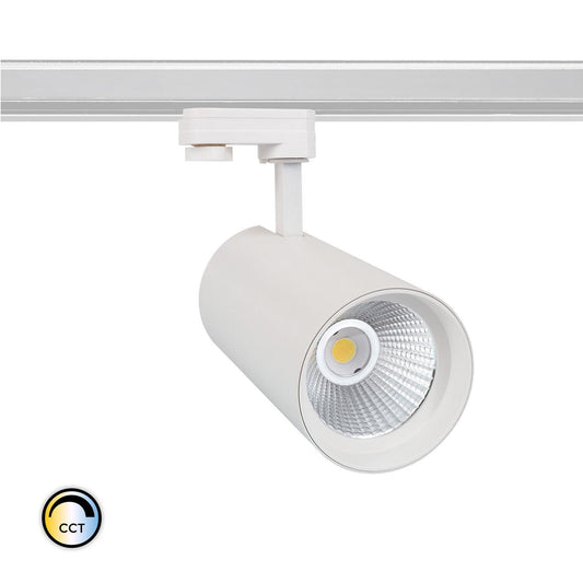 Spot LED sur Rail Triphasé 30W, IP20, 3000 lm, Installation Rail
