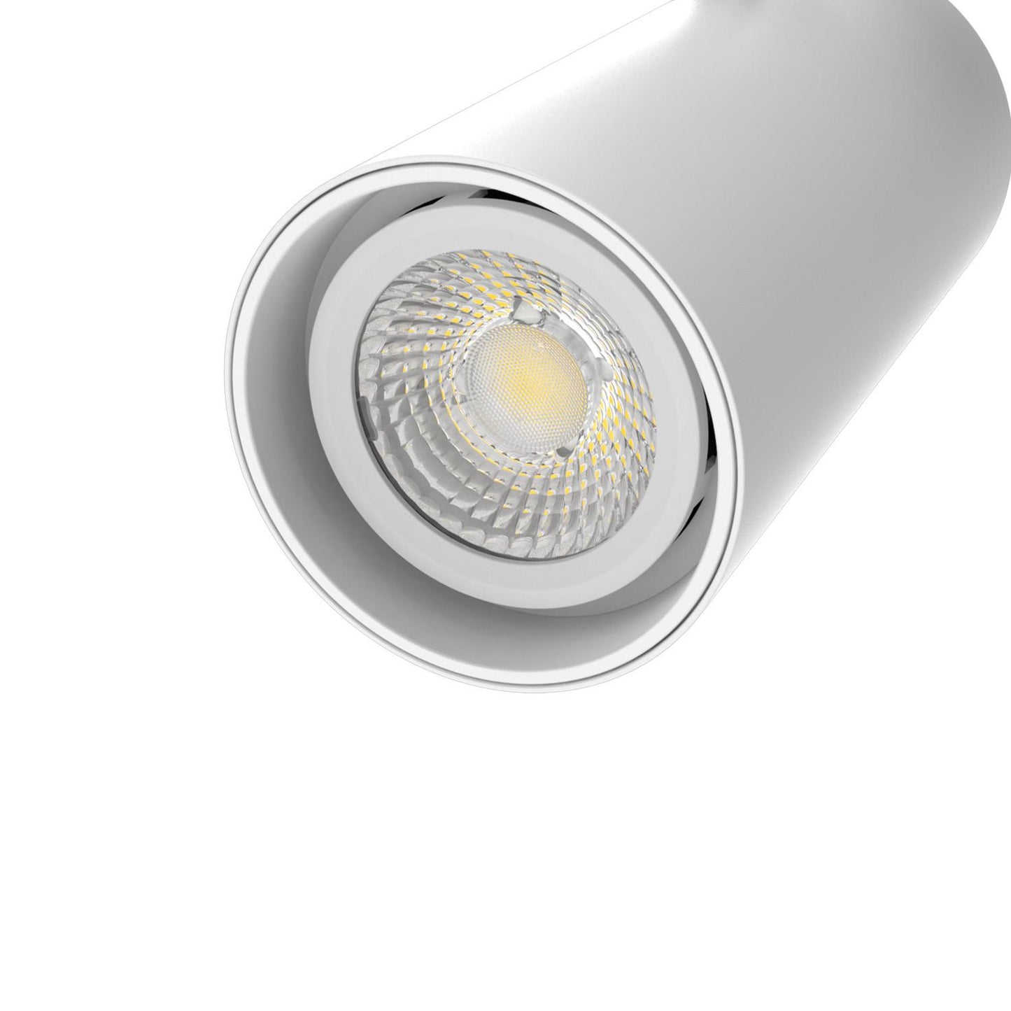 Spot LED sur Rail Triphasé 30W Dimmable, IP20, Orientable, UGR 17