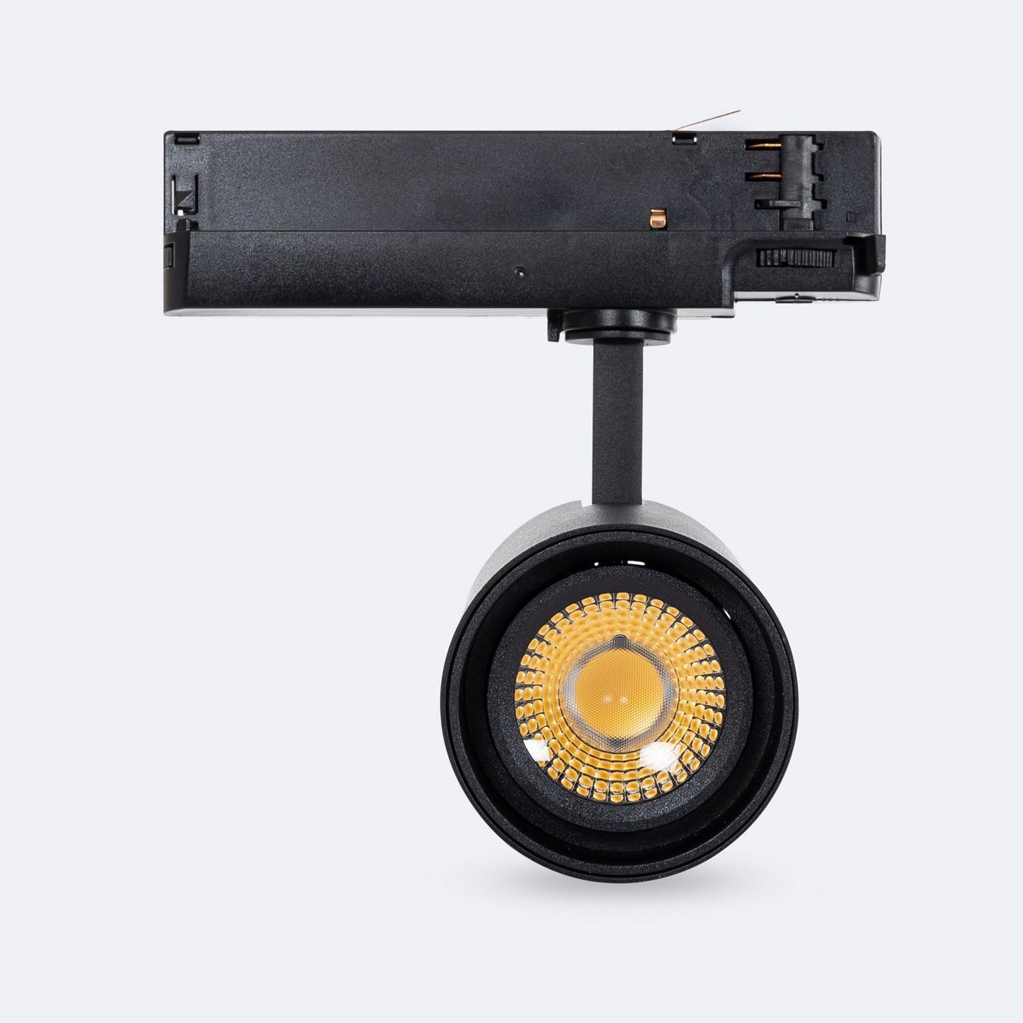 Spot LED sur Rail Triphasé 30W Dimmable Noir, IP20, UGR 17