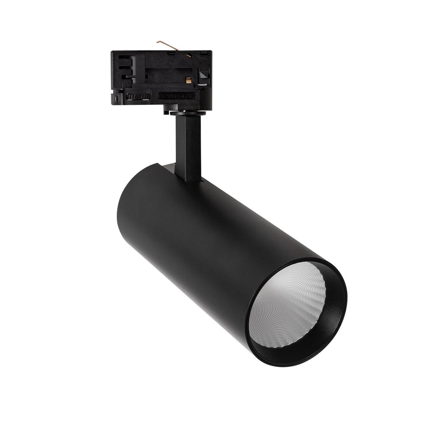 Spot LED sur Rail Triphasé 30W IP20 Noir, Installation Facile