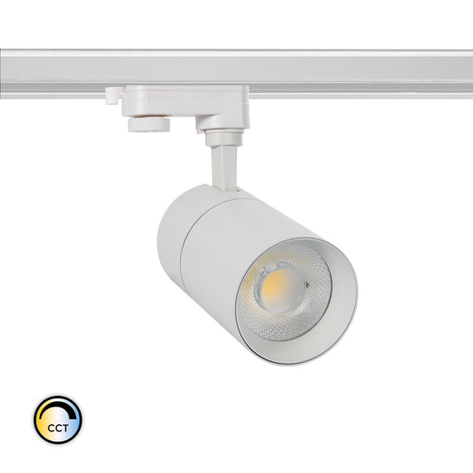 Spot LED sur Rail Triphasé 30W Dimmable IP20 3000 lm