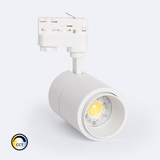 Spot LED sur Rail 30W Dimmable, Angle Réglable 15-60º, IP20