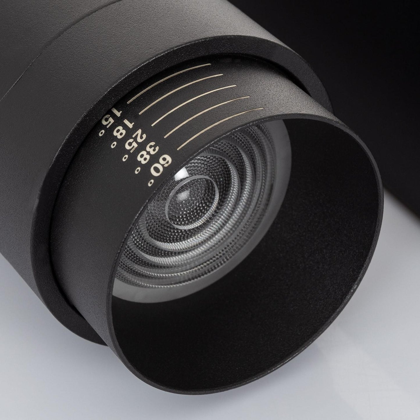 Spot LED sur Rail Triphasé 30W Dimmable, Réglage d'Angle 15-60º, IP20