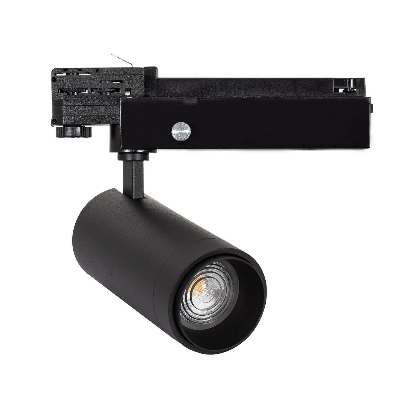 Spot LED sur Rail Triphasé 30W Dimmable, Réglage d'Angle 15-60º, IP20