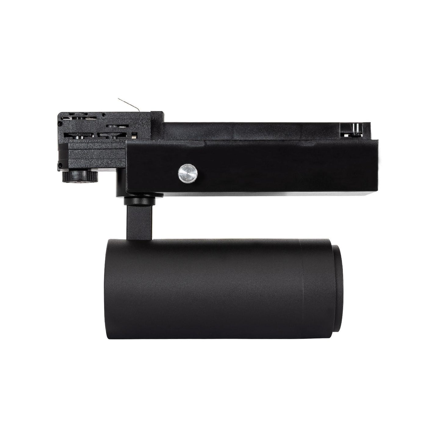 Spot LED sur Rail Triphasé 30W Dimmable Noir, Angle Réglable 15-60º
