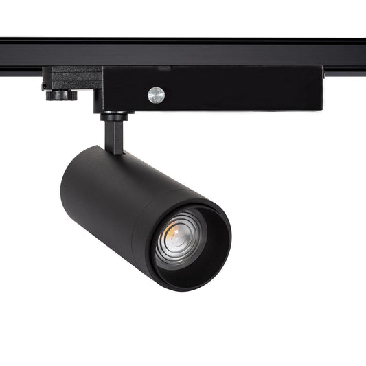 Spot LED sur Rail Triphasé 30W Dimmable, Réglage d'Angle 15-60º, IP20