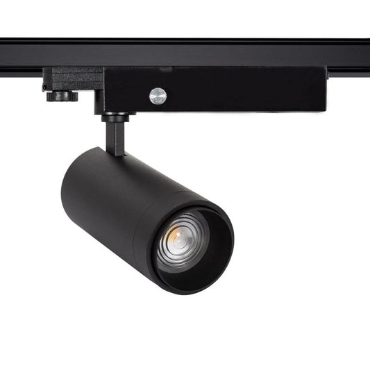 Spot LED sur Rail Triphasé 30W Dimmable, Réglage d'Angle 15-60º, IP20