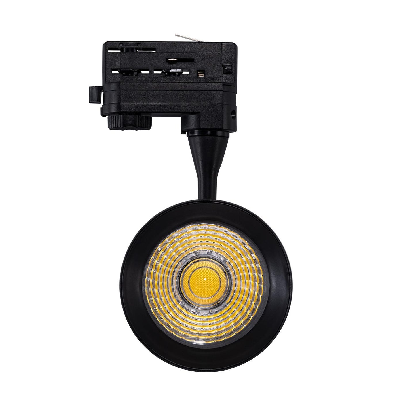 Spot LED sur Rail Triphasé 30W IP20 Noir Orientable