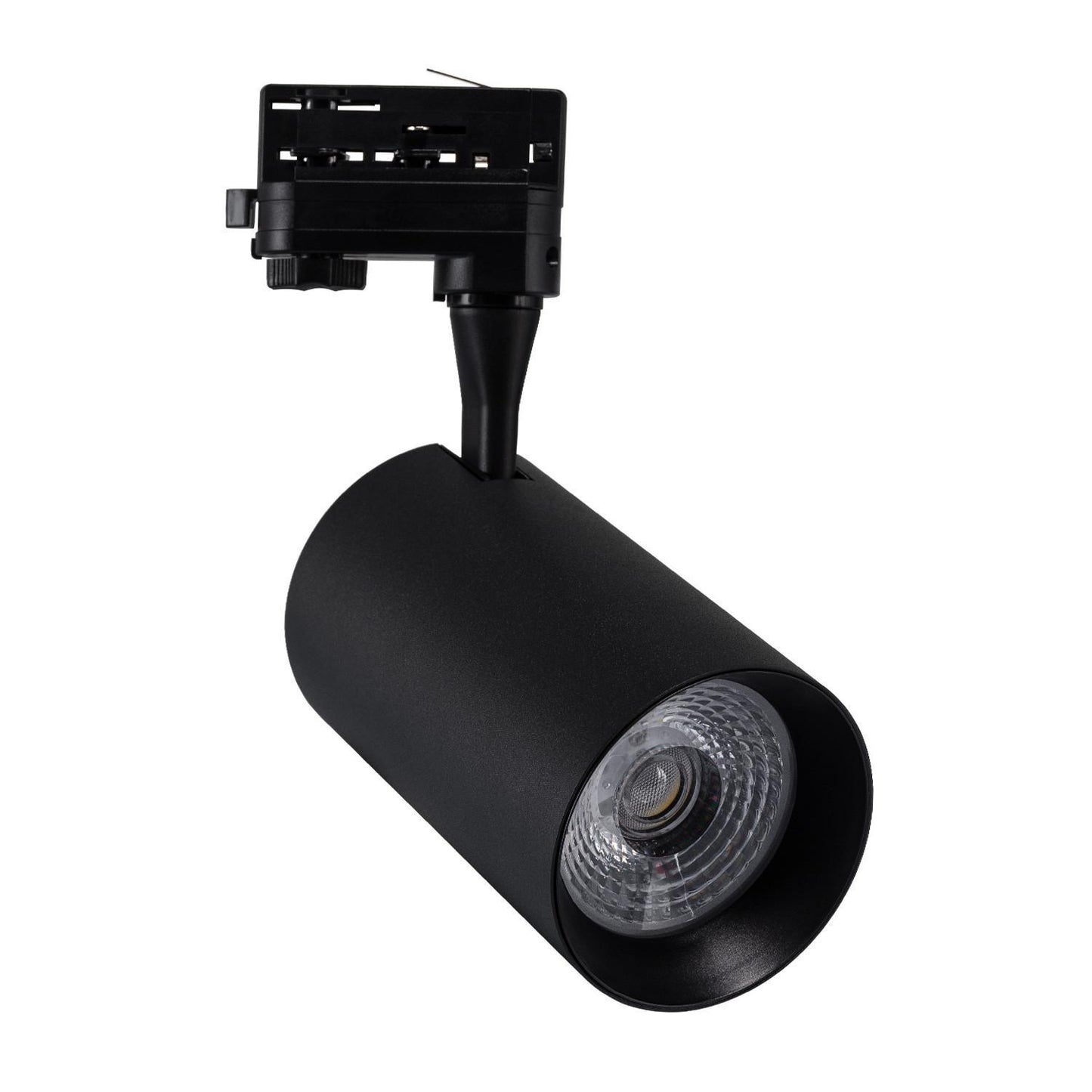 Spot LED sur Rail Triphasé 30W IP20 Noir Orientable