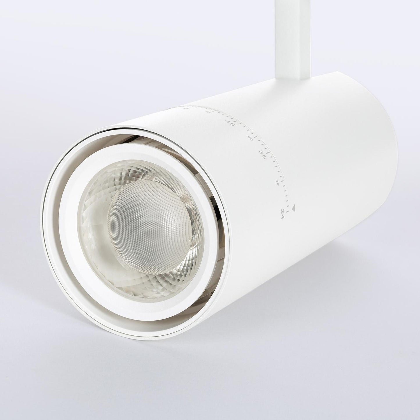 Spot LED sur Rail 30W Dimmable, Angle Ajustable 24-60º, IP20