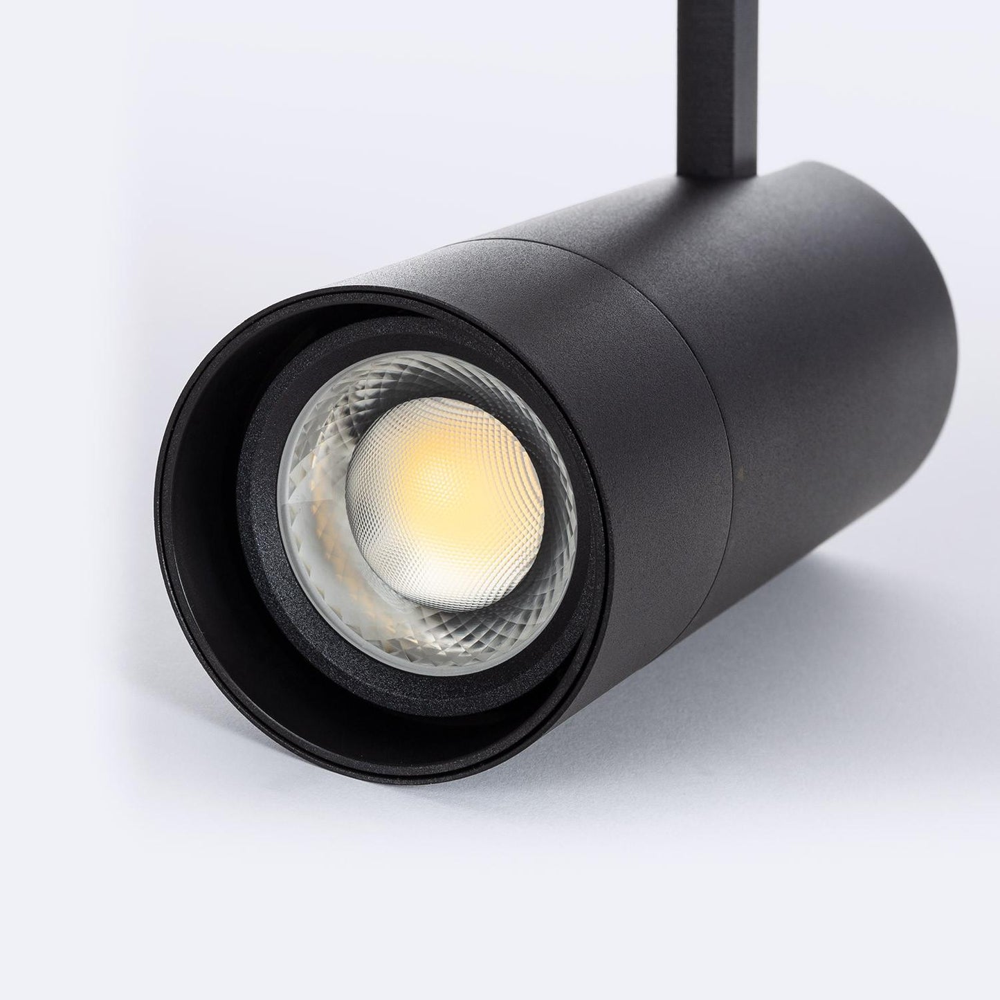Spot LED sur Rail Triphasé 30W, Orientable, IP20, Noir
