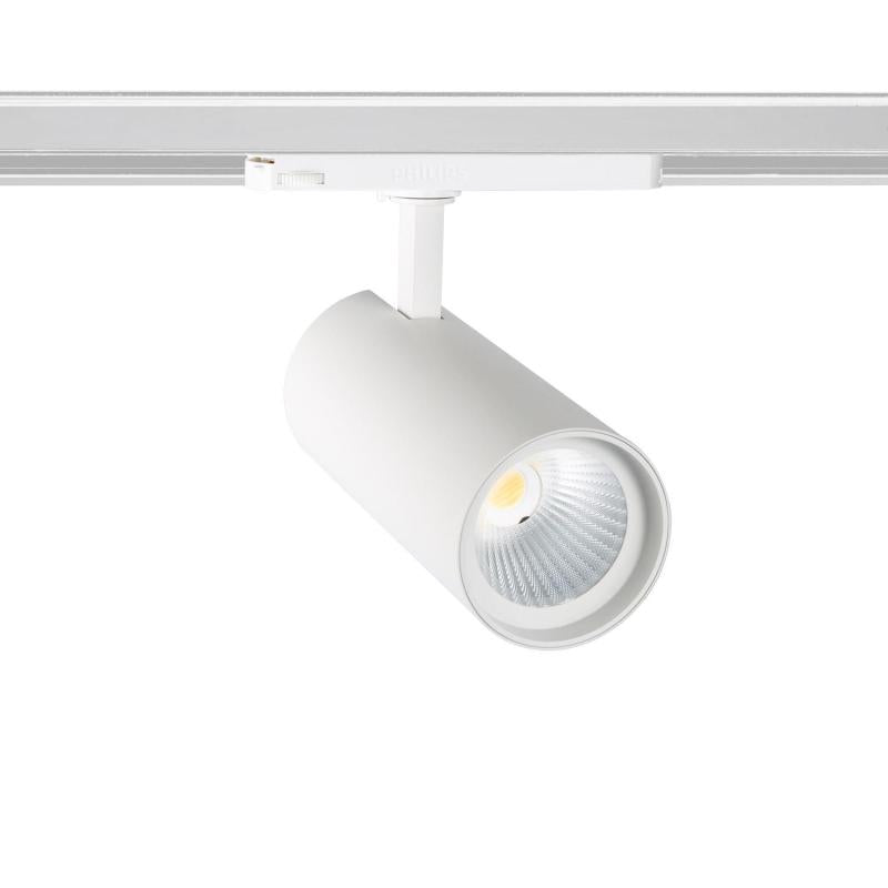 Spot LED sur Rail Triphasé 40W, 4000 lm, IP20, Orientable