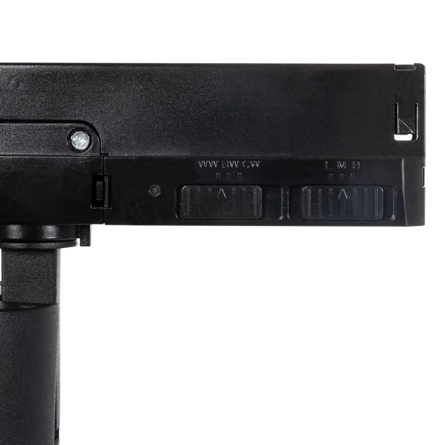 Spot LED sur Rail Triphasé 40W 3500lm IP20 Noir
