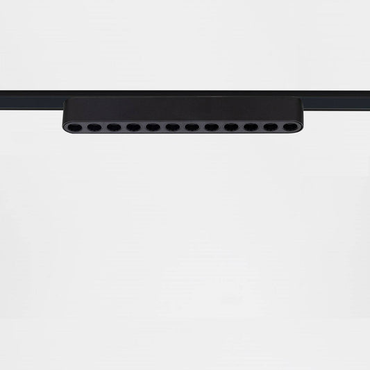 Spot Linéaire LED 12W sur Rail Magnétique 222mm IP20 Noir