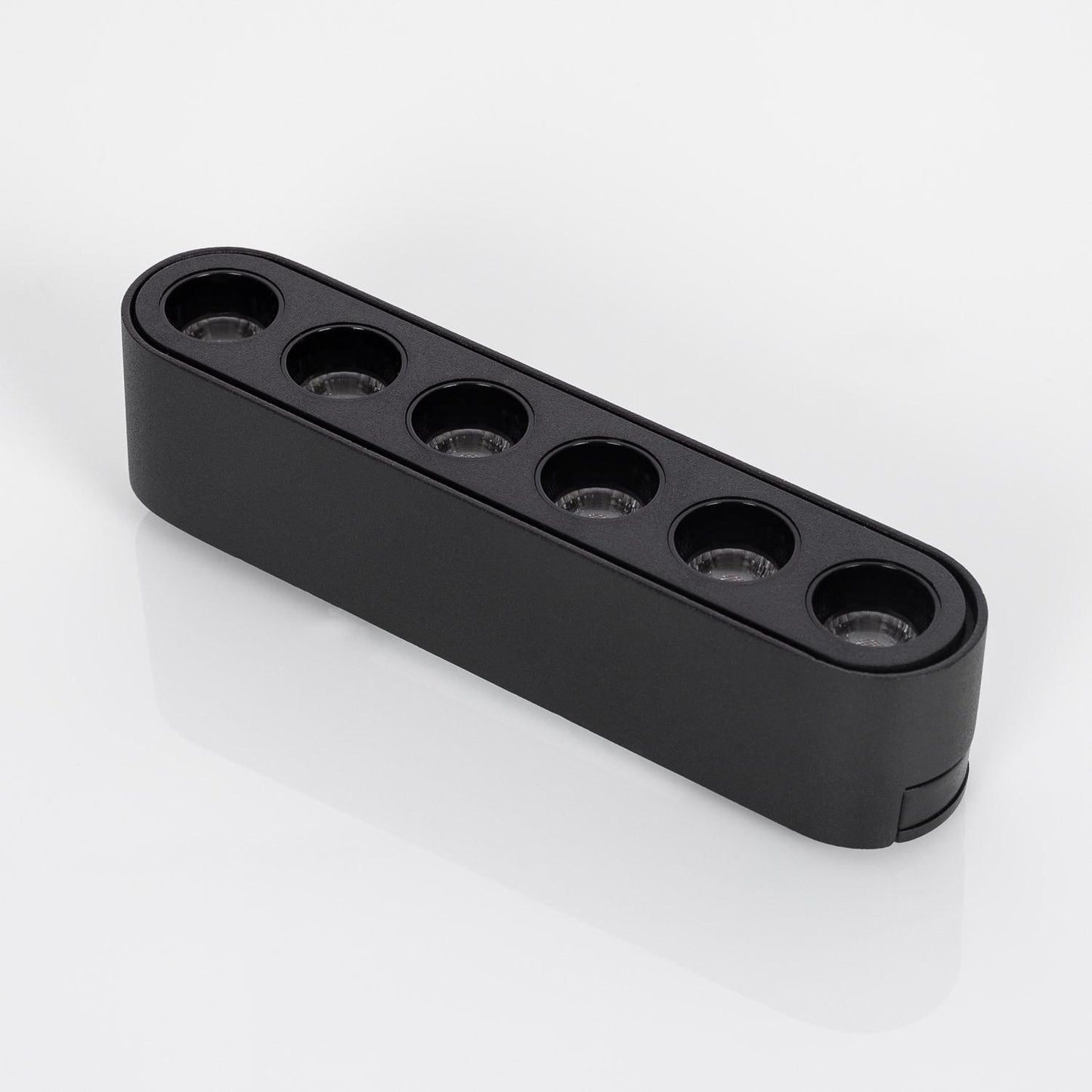Spot LED sur Rail Magnétique 6W 48V Noir 120mm IP20