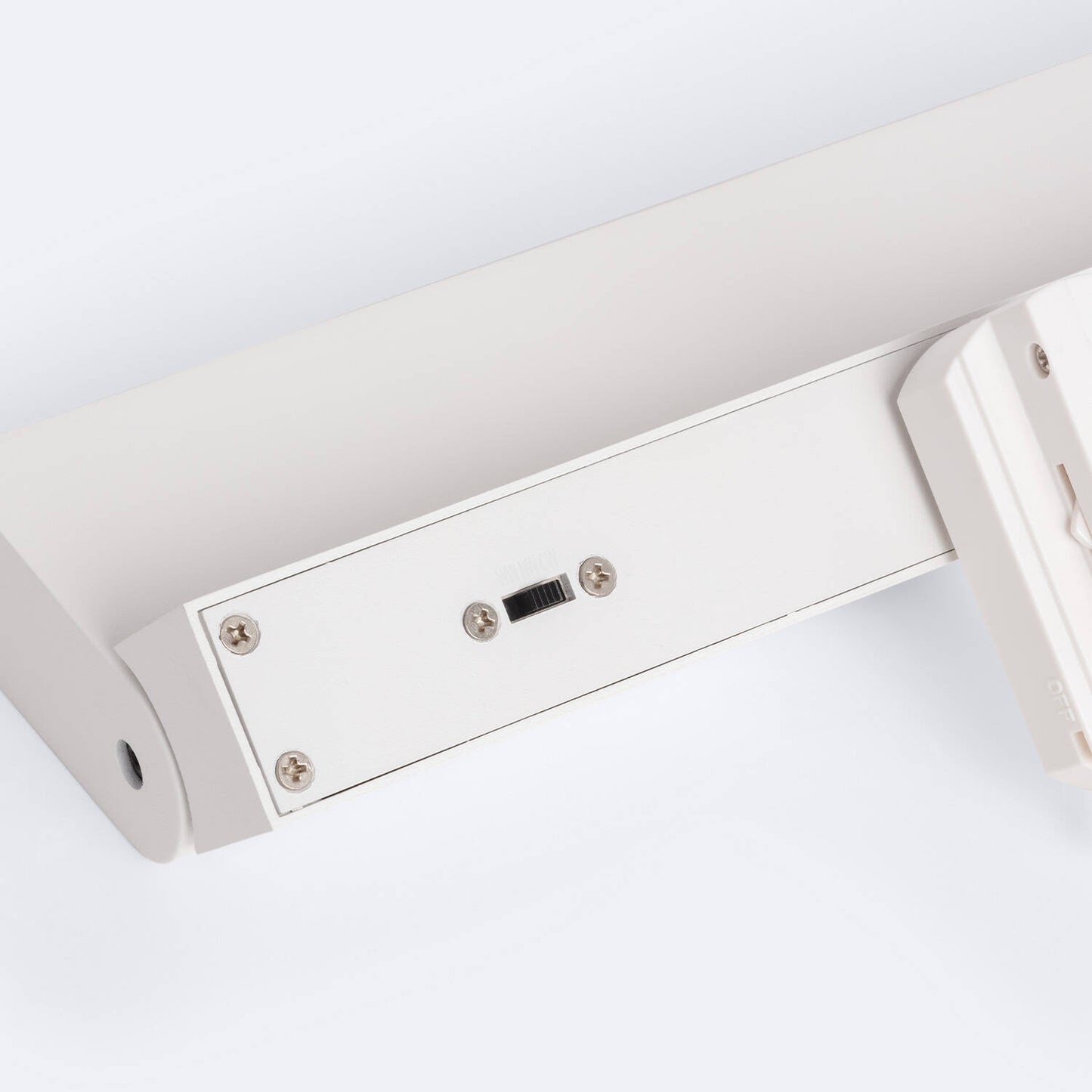 Spot LED sur Rail Monophasé 24W Dimmable, IP20, Orientable, Blanc