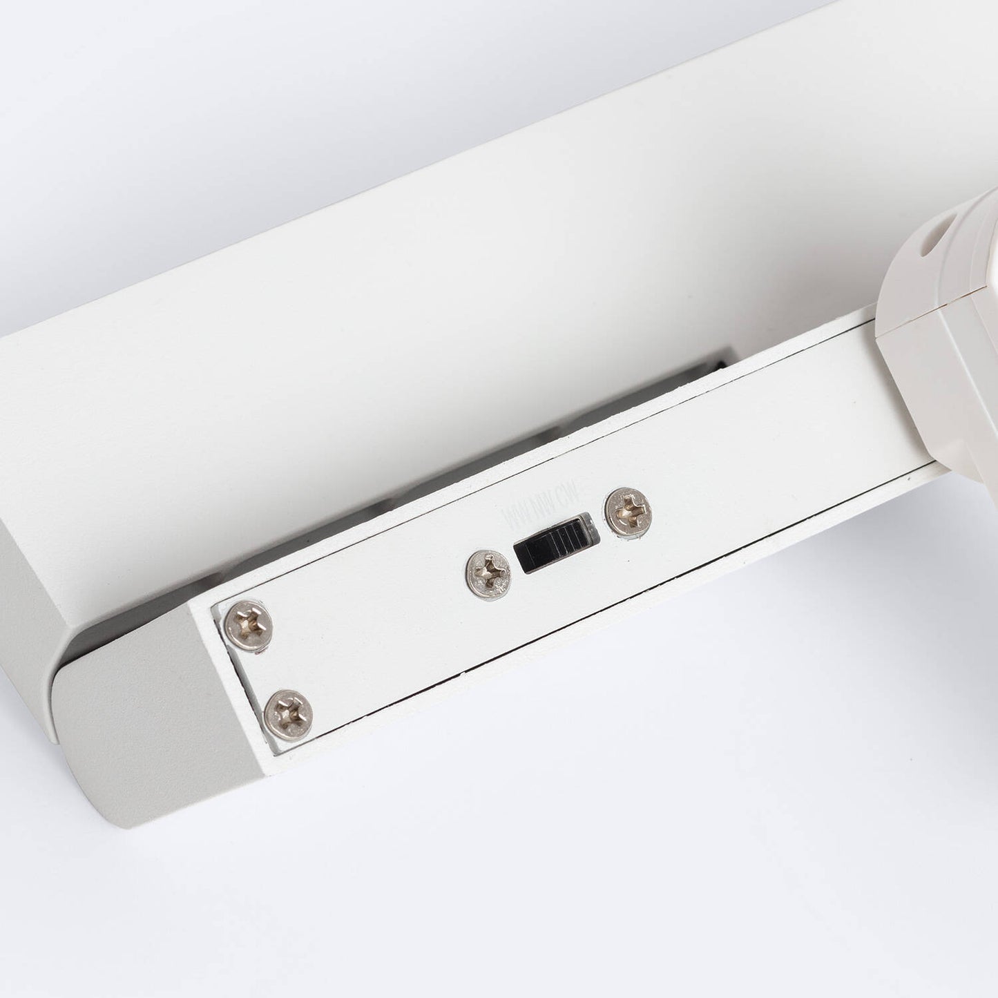 Spot LED sur Rail Triphasé 12W Dimmable, IP20, Orientable, Blanc