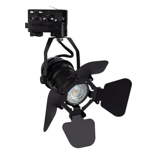 Spot sur Rail Monophasé GU10 Kurangna 10W IP20 Noir
