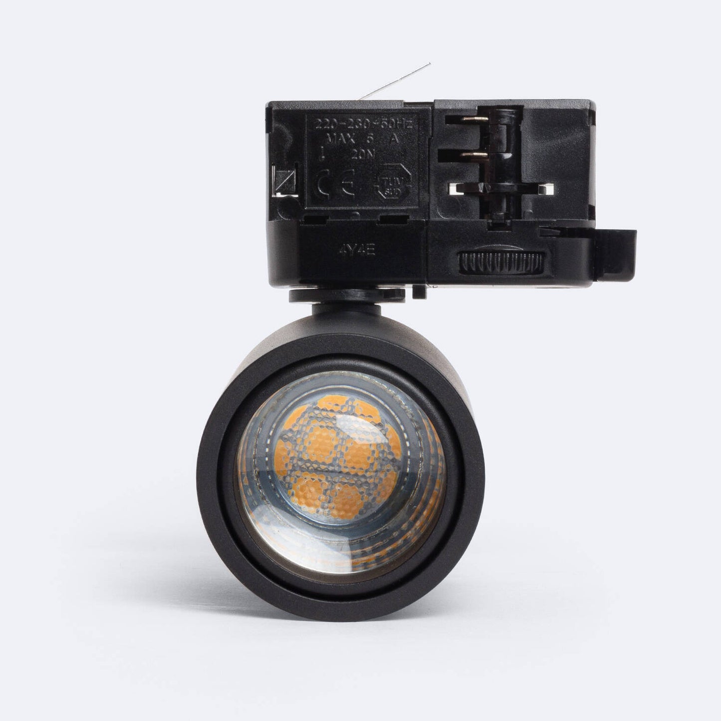 Spot sur Rail Triphasé Ágata Orientable, IP20, 9W, pour Intérieur