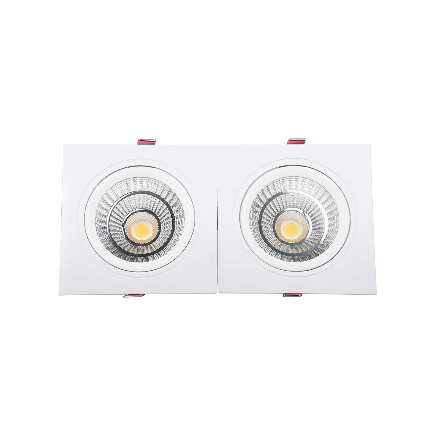 Spot Downlight LED Rectangulaire 10W, IP20, Installation Encastrée