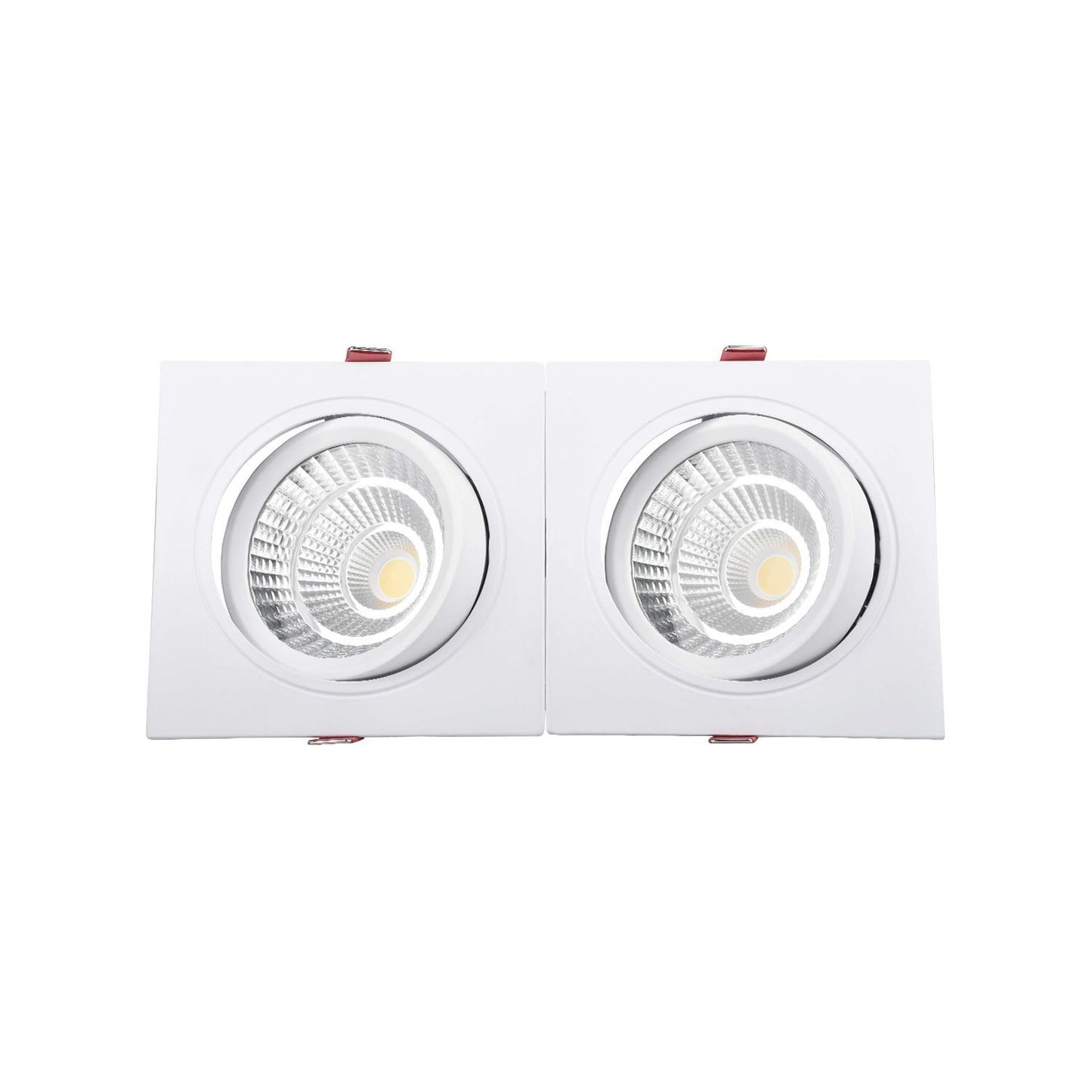 Spot Downlight LED Rectangulaire 10W, IP20, Installation Encastrée