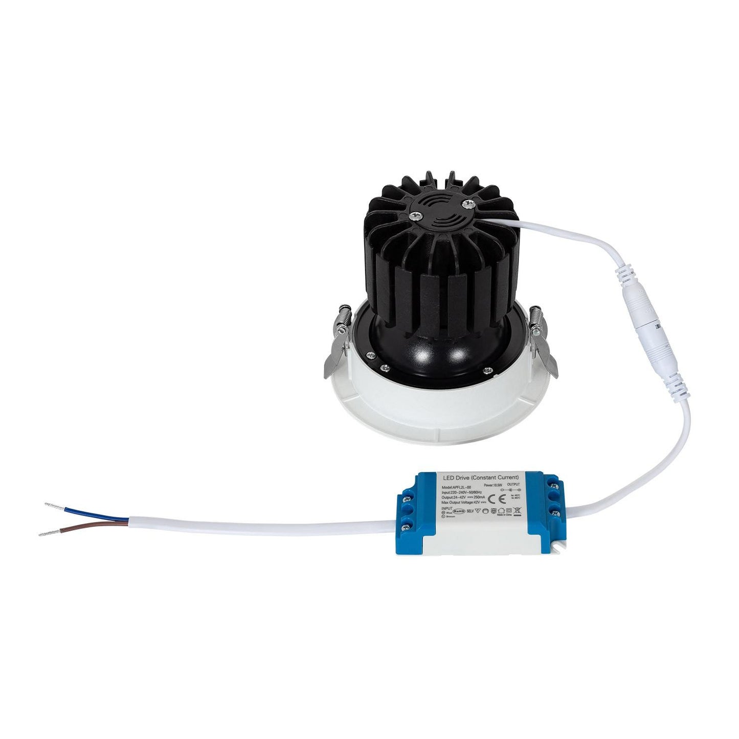 Spot LED Downlight COB 12W Orientable Rond IP40 Non-Dimmable
