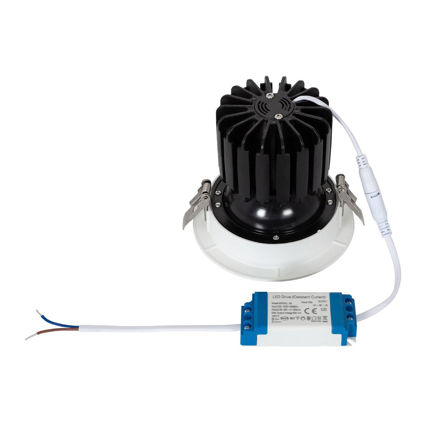 Spot LED Downlight COB 18W Rond Orientable IP40 UGR19 Non Dimmable